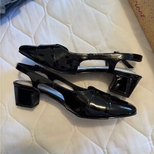 Easy Street Patent Heels